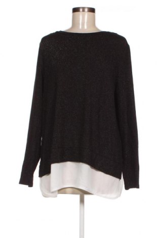 Γυναικεία μπλούζα Tom Tailor, Μέγεθος XXL, Χρώμα Μαύρο, Τιμή 16,82 €
