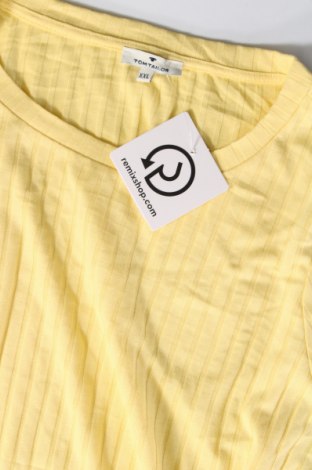Γυναικεία μπλούζα Tom Tailor, Μέγεθος XXL, Χρώμα Κίτρινο, Τιμή 21,03 €