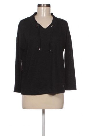 Γυναικεία μπλούζα Tom Tailor, Μέγεθος S, Χρώμα Μαύρο, Τιμή 4,00 €