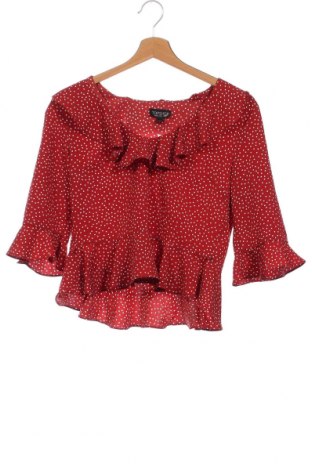Γυναικεία μπλούζα Topshop, Μέγεθος S, Χρώμα Κόκκινο, Τιμή 12,94 €