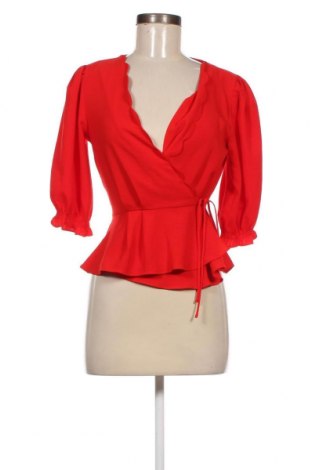 Дамска блуза Topshop, Размер S, Цвят Червен, Цена 19,38 лв.