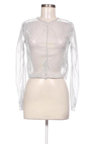 Дамска блуза Trendyol, Размер S, Цвят Сребрист, Цена 34,65 лв.