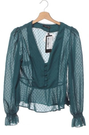 Γυναικεία μπλούζα Trendyol, Μέγεθος M, Χρώμα Πράσινο, Τιμή 7,94 €