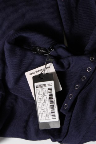 Дамска блуза Trendyol, Размер L, Цвят Син, Цена 26,95 лв.