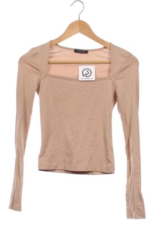 Γυναικεία μπλούζα Trendyol, Μέγεθος XS, Χρώμα  Μπέζ, Τιμή 10,43 €
