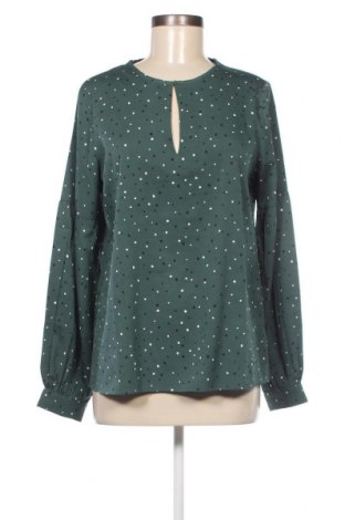 Γυναικεία μπλούζα Triangle By s.Oliver, Μέγεθος M, Χρώμα Πράσινο, Τιμή 9,46 €