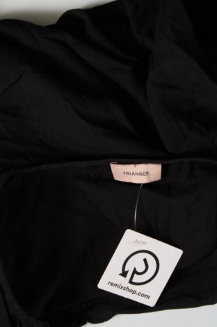 Γυναικεία μπλούζα Triangle By s.Oliver, Μέγεθος XL, Χρώμα Μαύρο, Τιμή 12,62 €