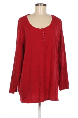Γυναικεία μπλούζα Ulla Popken, Μέγεθος XXL, Χρώμα Κόκκινο, Τιμή 13,25 €