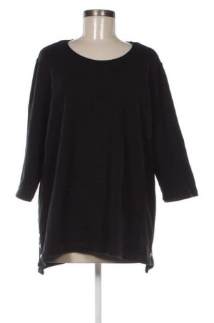 Γυναικεία μπλούζα Ulla Popken, Μέγεθος XL, Χρώμα Μαύρο, Τιμή 12,62 €