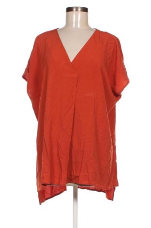 Γυναικεία μπλούζα Ulla Popken, Μέγεθος XL, Χρώμα Κόκκινο, Τιμή 17,86 €