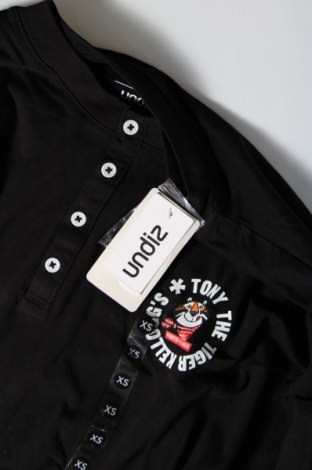Γυναικεία μπλούζα Undiz, Μέγεθος XS, Χρώμα Μαύρο, Τιμή 13,89 €
