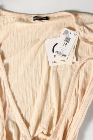 Γυναικεία μπλούζα Undiz, Μέγεθος M, Χρώμα  Μπέζ, Τιμή 39,69 €