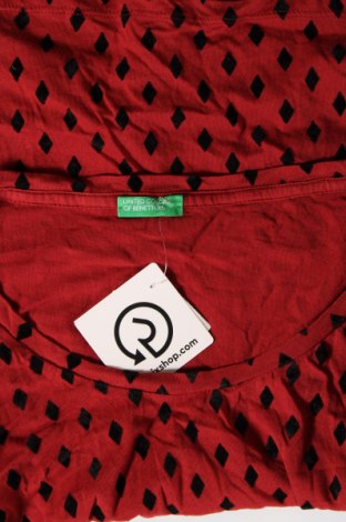 Γυναικεία μπλούζα United Colors Of Benetton, Μέγεθος XS, Χρώμα Κόκκινο, Τιμή 3,79 €