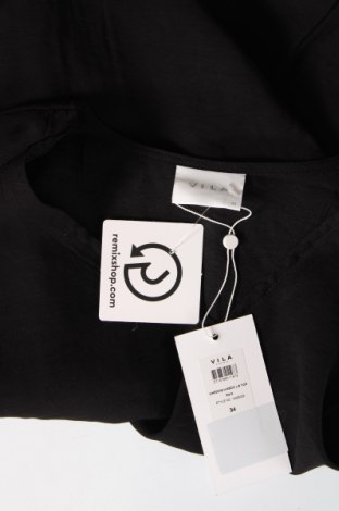 Γυναικεία μπλούζα VILA, Μέγεθος XS, Χρώμα Μαύρο, Τιμή 3,56 €