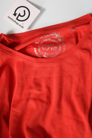 Damen Shirt Via Cortesa, Größe S, Farbe Rot, Preis 4,10 €