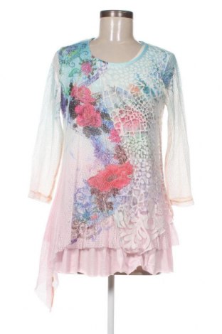 Дамска блуза Vivance, Размер M, Цвят Многоцветен, Цена 7,60 лв.