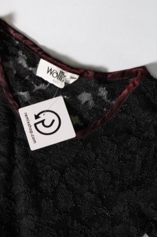 Γυναικεία μπλούζα Wallis, Μέγεθος M, Χρώμα Μαύρο, Τιμή 6,60 €