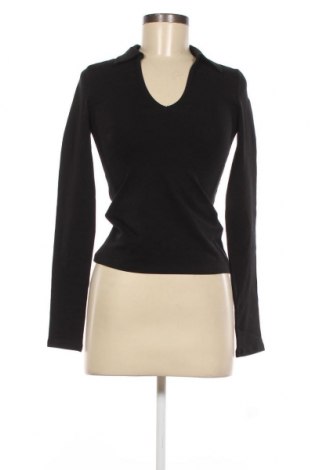 Γυναικεία μπλούζα Weekday, Μέγεθος S, Χρώμα Μαύρο, Τιμή 7,82 €