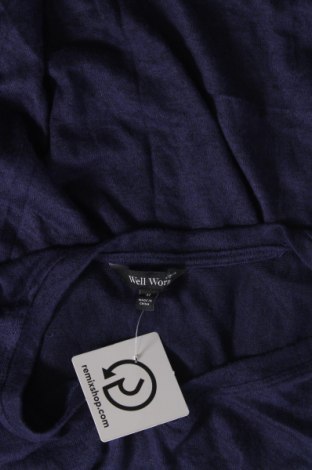 Дамска блуза Well Worn, Размер M, Цвят Син, Цена 6,65 лв.