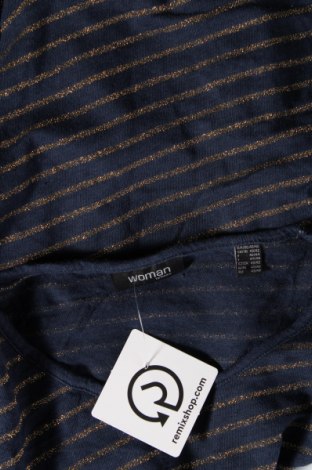 Дамска блуза Woman By Tchibo, Размер M, Цвят Син, Цена 3,80 лв.