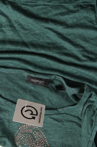 Γυναικεία μπλούζα Woman By Tchibo, Μέγεθος M, Χρώμα Πράσινο, Τιμή 4,11 €