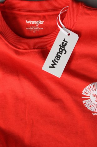 Γυναικεία μπλούζα Wrangler, Μέγεθος XS, Χρώμα Κόκκινο, Τιμή 30,06 €