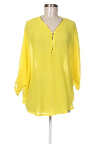 Γυναικεία μπλούζα Y.Yendi, Μέγεθος XL, Χρώμα Κίτρινο, Τιμή 5,83 €