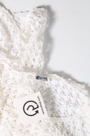 Γυναικεία μπλούζα Yoors, Μέγεθος XL, Χρώμα Λευκό, Τιμή 15,38 €