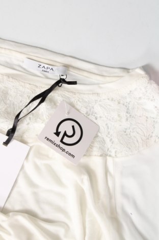 Γυναικεία μπλούζα ZAPA, Μέγεθος S, Χρώμα Λευκό, Τιμή 12,45 €