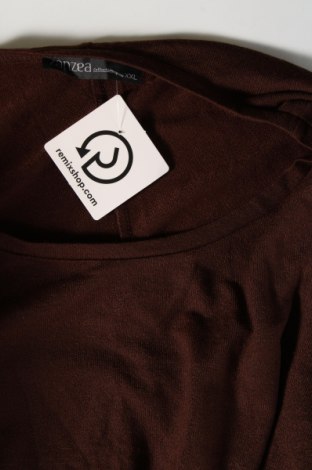 Γυναικεία μπλούζα Zanzea, Μέγεθος XXL, Χρώμα Καφέ, Τιμή 10,46 €