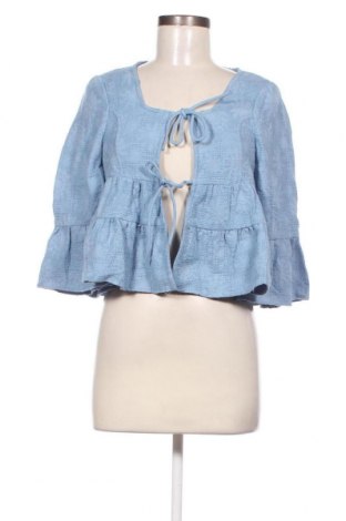 Γυναικεία μπλούζα Zara, Μέγεθος S, Χρώμα Μπλέ, Τιμή 15,98 €