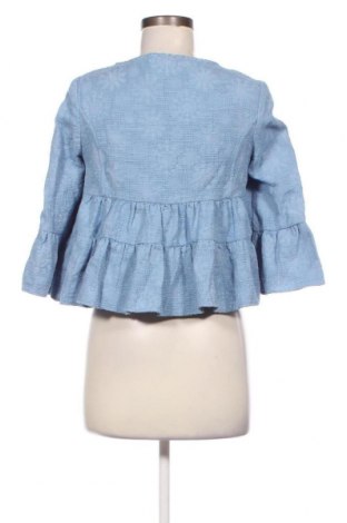 Bluză de femei Zara, Mărime S, Culoare Albastru, Preț 203,95 Lei