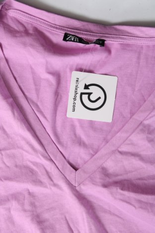 Bluză de femei Zara, Mărime M, Culoare Mov, Preț 52,96 Lei