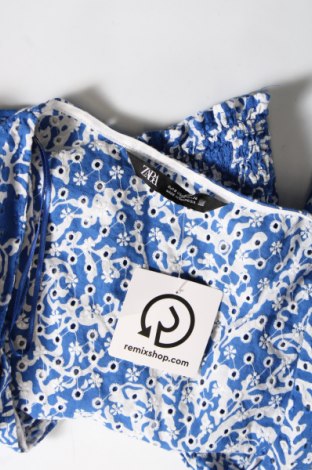 Bluză de femei Zara, Mărime S, Culoare Albastru, Preț 68,88 Lei