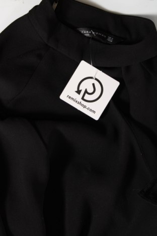 Дамска блуза Zara, Размер M, Цвят Черен, Цена 27,02 лв.