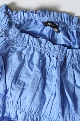 Γυναικεία μπλούζα Zara, Μέγεθος S, Χρώμα Μπλέ, Τιμή 10,22 €