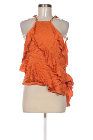 Дамска блуза Zara, Размер S, Цвят Оранжев, Цена 12,00 лв.