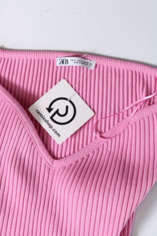 Γυναικεία μπλούζα Zara, Μέγεθος S, Χρώμα Ρόζ , Τιμή 5,22 €