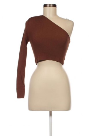 Дамска блуза Zara, Размер S, Цвят Кафяв, Цена 16,20 лв.