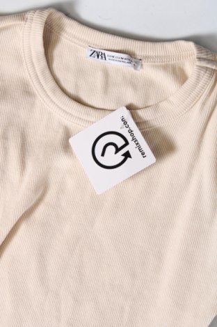 Γυναικεία μπλούζα Zara, Μέγεθος M, Χρώμα Εκρού, Τιμή 10,23 €