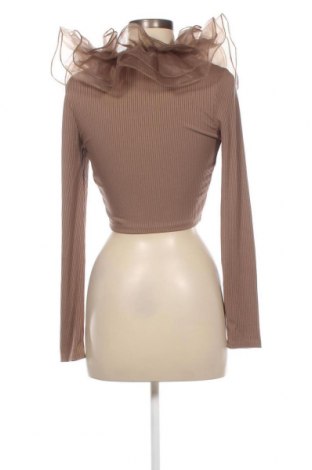 Γυναικεία μπλούζα Zara, Μέγεθος M, Χρώμα Καφέ, Τιμή 13,81 €