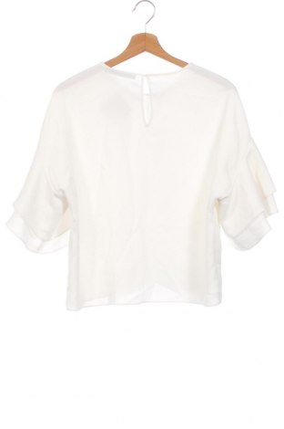 Дамска блуза Zara, Размер XS, Цвят Бял, Цена 19,99 лв.