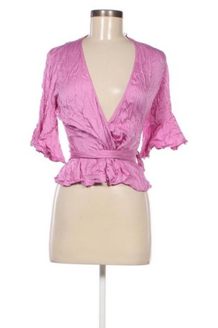 Bluză de femei Zara, Mărime M, Culoare Roz, Preț 26,01 Lei