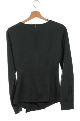 Γυναικεία μπλούζα Zara, Μέγεθος XS, Χρώμα Πράσινο, Τιμή 7,45 €