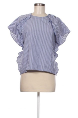 Дамска блуза Zara, Размер S, Цвят Син, Цена 33,07 лв.