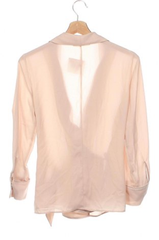Дамска блуза Zara, Размер XS, Цвят Бежов, Цена 12,32 лв.