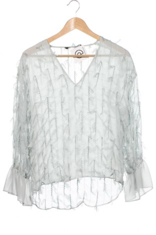 Damen Shirt Zara, Größe XS, Farbe Grün, Preis 13,80 €