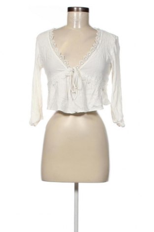 Damen Shirt Zara, Größe S, Farbe Weiß, Preis 8,40 €