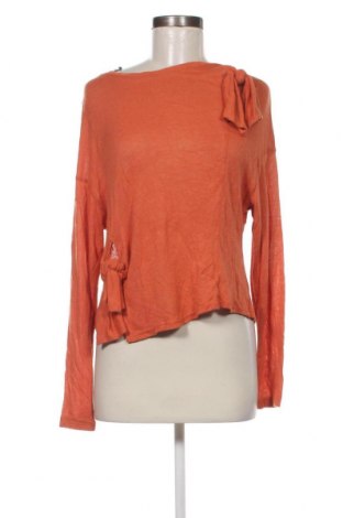 Дамска блуза Zara, Размер M, Цвят Оранжев, Цена 27,00 лв.