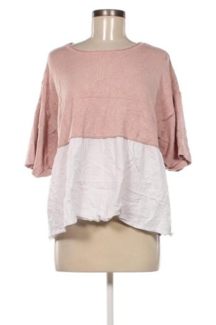 Дамска блуза Zara Knitwear, Размер M, Цвят Розов, Цена 9,00 лв.
